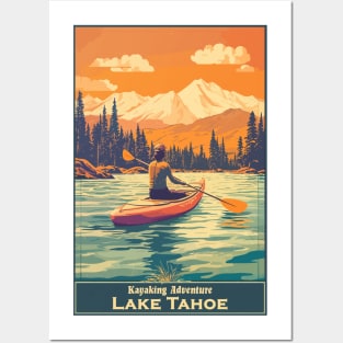 Lake Tahoe National Park Vintage Travel Poster Posters and Art